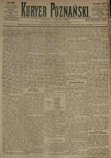 Kurier Poznański 1885.12.10 R.14 nr282