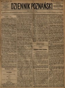 Dziennik Poznański 1877.01.23 R.19 nr17