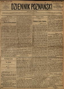 Dziennik Poznański 1877.01.26 R.19 nr20