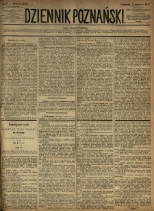 Dziennik Poznański 1877.04.05 R.19 nr77