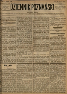 Dziennik Poznański 1877.08.29 R.19 nr196
