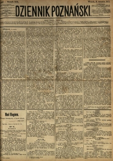 Dziennik Poznański 1877.09.11 R.19 nr206