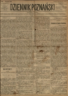 Dziennik Poznański 1877.11.24 R.19 nr269