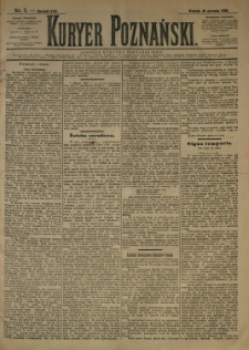 Kurier Poznański 1893.01.10 R.22 nr7