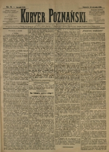 Kurier Poznański 1893.01.12 R.22 nr9