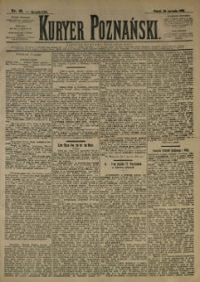 Kurier Poznański 1893.01.20 R.22 nr16
