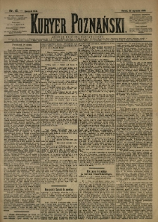 Kurier Poznański 1893.01.21 R.22 nr17
