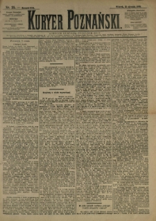 Kurier Poznański 1893.01.31 R.22 nr25