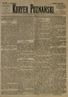 Kurier Poznański 1893.02.02 R.22 nr27