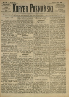 Kurier Poznański 1893.02.15 R.22 nr37