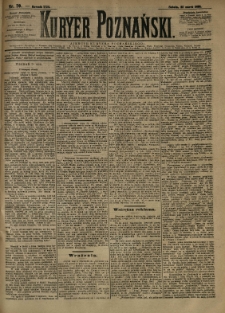 Kurier Poznański 1893.03.25 R.22 nr70