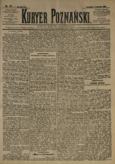 Kurier Poznański 1893.04.06 R.21 nr78