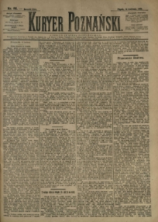 Kurier Poznański 1893.04.14 R.21 nr85