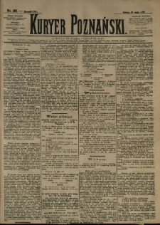 Kurier Poznański 1893.05.27 R.21 nr119