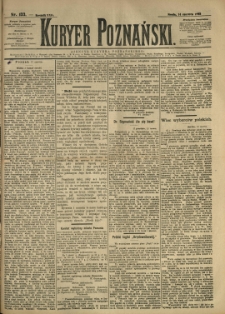 Kurier Poznański 1893.06.14 R.21 nr133