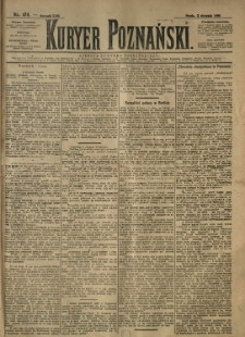 Kurier Poznański 1893.08.02 R.21 nr174