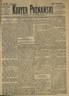 Kurier Poznański 1893.08.05 R.21 nr177