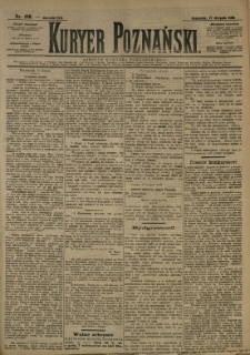 Kurier Poznański 1893.08.17 R.21 nr186