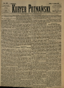Kurier Poznański 1893.08.18 R.21 nr187
