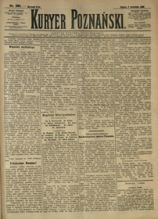 Kurier Poznański 1893.09.08 R.21 nr205