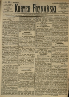 Kurier Poznański 1893.09.14 R.21 nr209