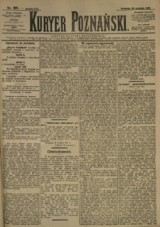 Kurier Poznański 1893.09.24 R.21 nr218