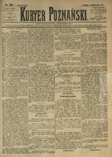Kurier Poznański 1893.10.03 R.21 nr225