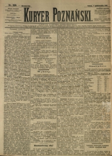 Kurier Poznański 1893.10.07 R.21 nr229
