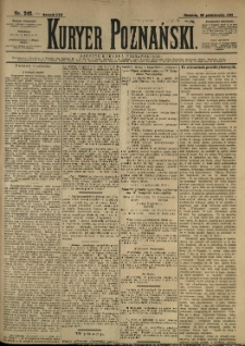 Kurier Poznański 1893.10.22 R.21 nr242