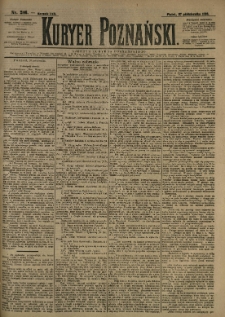 Kurier Poznański 1893.10.27 R.21 nr246
