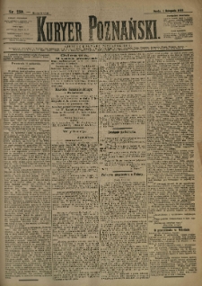 Kurier Poznański 1893.11.01 R.21 nr250