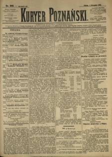 Kurier Poznański 1893.11.04 R.21 nr252