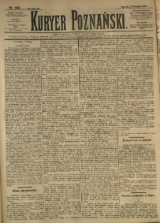Kurier Poznański 1893.11.07 R.21 nr254