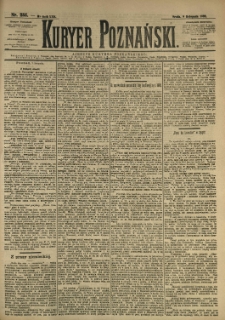 Kurier Poznański 1893.11.08 R.21 nr255