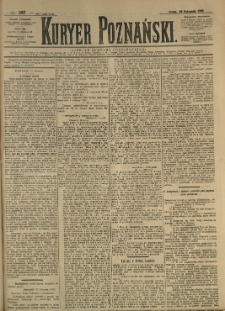 Kurier Poznański 1893.11.22 R.21 nr267
