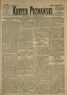Kurier Poznański 1893.11.24 R.21 nr268