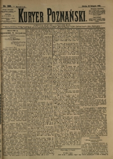 Kurier Poznański 1893.11.25 R.21 nr269