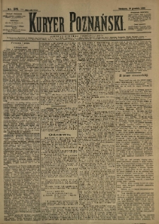 Kurier Poznański 1893.12.10 R.21 nr281