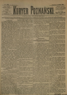 Kurier Poznański 1893.12.14 R.21 nr284