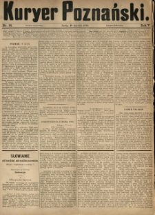 Kurier Poznański 1876.01.19 R.5 nr14