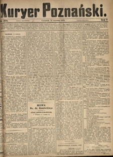 Kurier Poznański 1876.09.14 R.5 nr209
