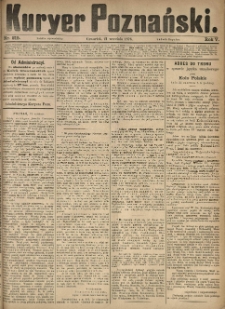 Kurier Poznański 1876.09.21 R.5 nr215