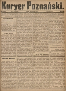 Kurier Poznański 1876.09.22 R.5 nr216