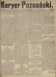 Kurier Poznański 1876.11.18 R.5 nr264