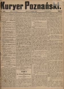 Kurier Poznański 1876.12.22 R.5 nr292