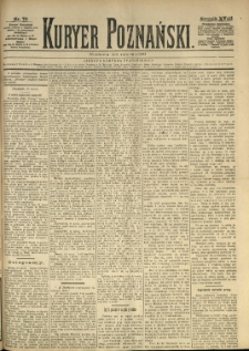 Kurier Poznański 1889.03.24 R.18 nr70