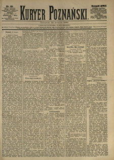Kurier Poznański 1889.08.22 R.18 nr191