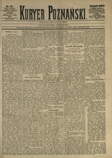 Kurier Poznański 1889.08.22 R.18 nr191