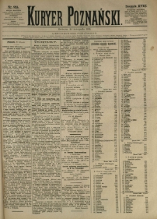 Kurier Poznański 1889.11.16 R.18 nr264