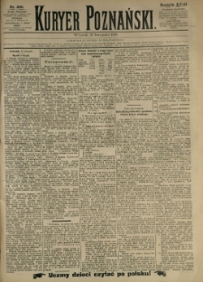 Kurier Poznański 1889.11.19 R.18 nr266
